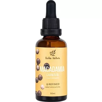 VERBA NATURA 100% Натуральное масло ореха макадамии рафинированное 50.0