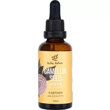 VERBA NATURA 100% Натуральное масло семян камелии (масло чая) рафинированное 50.0