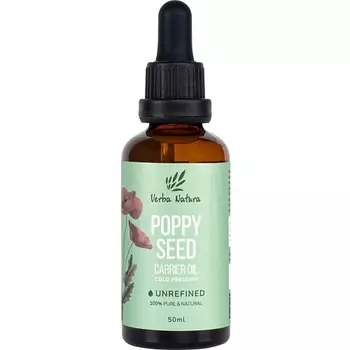 VERBA NATURA 100% Натуральное масло семян мака нерафинированное 50.0
