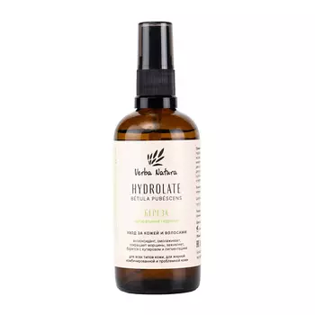 VERBA NATURA Натуральный гидролат «Береза» 100
