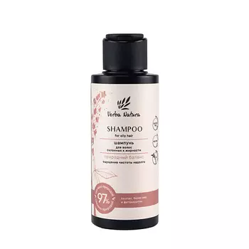VERBA NATURA Шампунь для волос склонных к жирности «Природный баланс» Verba Natura, 100 мл 100.0