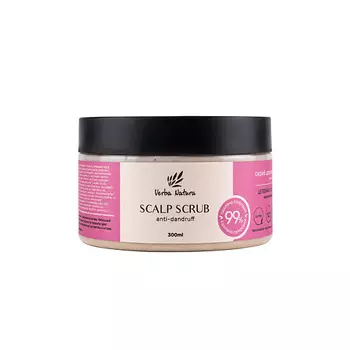VERBA NATURA Скраб для кожи головы от перхоти «Целебная сила природы» 300.0