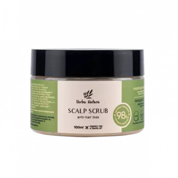 VERBA NATURA Скраб против выпадения волос и стимуляции их роста Природное пробуждение 100