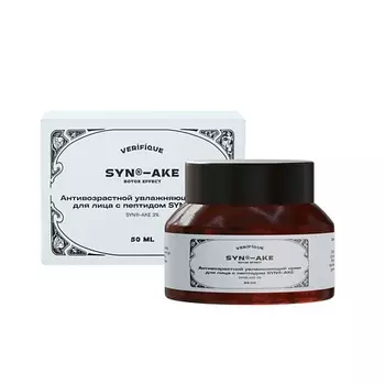 VERIFIQUE Антивозрастной увлажняющий крем для лица c комплексом пептида змеиного яда 50.0