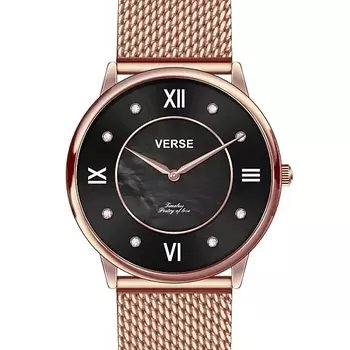 VERSE Тонкие часы наручные на браслете
