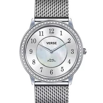 VERSE Тонкие часы наручные на браслете