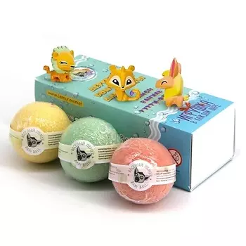 ВЕСЕЛЫЙ ЛЕМУР Набор бомбочек для ванны 360.0