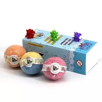 ВЕСЕЛЫЙ ЛЕМУР Набор бомбочек для ванны 360.0