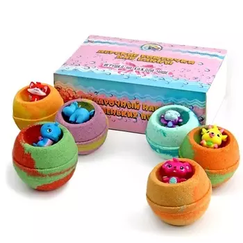 ВЕСЕЛЫЙ ЛЕМУР Набор бомбочек для ванны 720.0