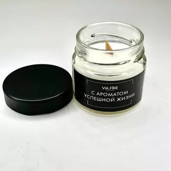 VIA.FIRE Свеча ароматическая с ароматом Успешной жизни