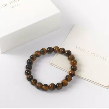 VIBE OF YOUR HOME Tiger Protection - Браслет Тигровый глаз