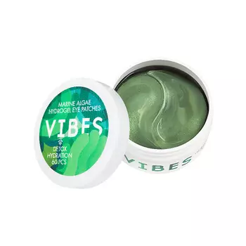 VIBES Патчи гидрогелевые для области вокруг глаз "Морские водоросли"