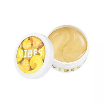 VIBES Патчи гидрогелевые для области вокруг глаз "24-каратное золото"