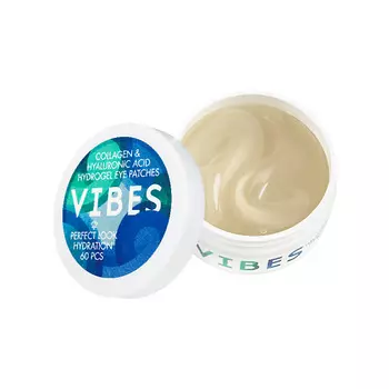VIBES Патчи гидрогелевые для области вокруг глаз "Гиалуроновая кислота и коллаген"