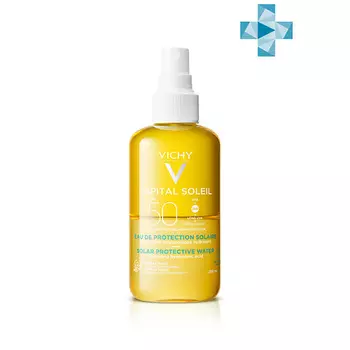 VICHY Солнцезащитный двухфазный спрей увлажняющий SPF 50 Capital Soleil