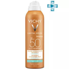 VICHY Спрей-вуаль увлажняющий SPF 50 Capital Soleil
