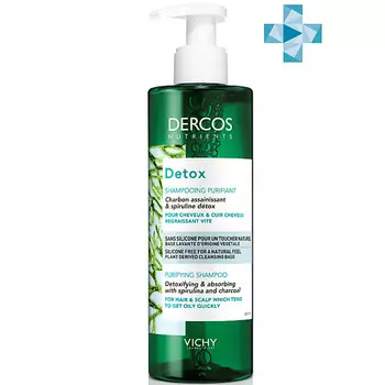 VICHY Глубоко очищающий шампунь Dercos Nutrients Detox