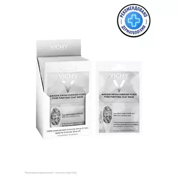 VICHY MINERAL MASKS Минеральная очищающая поры маска с глиной (саше)