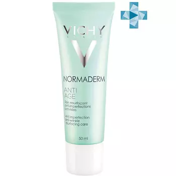 VICHY Крем-гель для проблемной кожи с первыми признаками старения Normaderm Anti-age