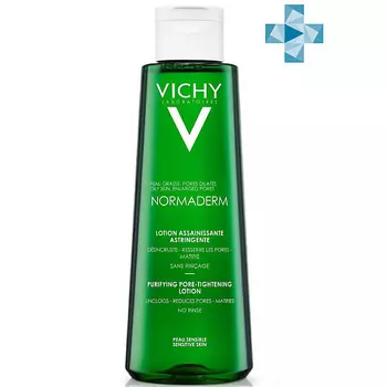 VICHY Сужающий поры очищающий лосьон Normaderm Lotion Assainissante Astringente