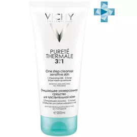 VICHY Очищающее средство универсальное для чувствительной кожи лица и вокруг глаз Purete Thermale