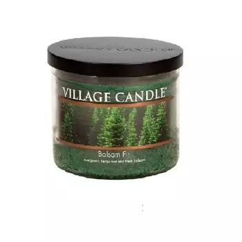 VILLAGE CANDLE Ароматическая свеча "Balsam Fir", чаша, средняя