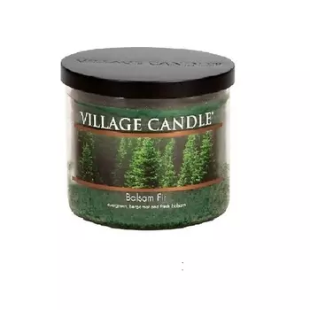 VILLAGE CANDLE Ароматическая свеча "Balsam Fir", чаша, средняя