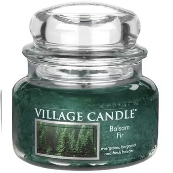 VILLAGE CANDLE Ароматическая свеча "Balsam Fir", маленькая