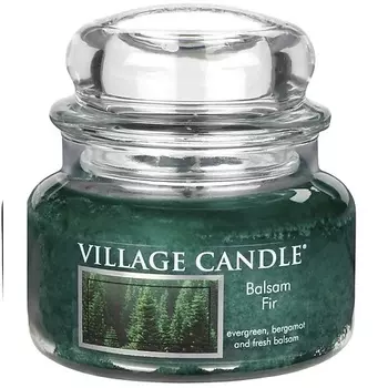 VILLAGE CANDLE Ароматическая свеча "Balsam Fir", маленькая