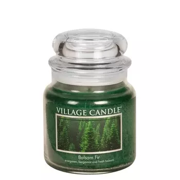 VILLAGE CANDLE Ароматическая свеча "Balsam Fir", средняя