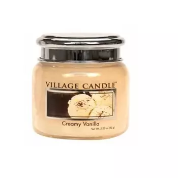 VILLAGE CANDLE Ароматическая свеча "Creamy Vanilla", маленькая