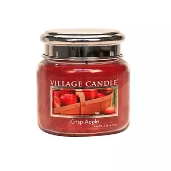 VILLAGE CANDLE Ароматическая свеча "Crisp Apple", маленькая