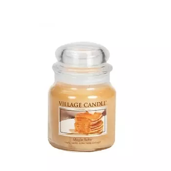 VILLAGE CANDLE Ароматическая свеча "Maple Butter", средняя