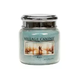 VILLAGE CANDLE Ароматическая свеча "Rain", маленькая
