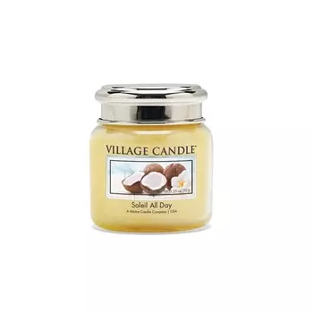 VILLAGE CANDLE Ароматическая свеча "Soleil All Day", маленькая