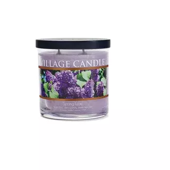 VILLAGE CANDLE Ароматическая свеча "Spring Lilac", стакан, маленькая