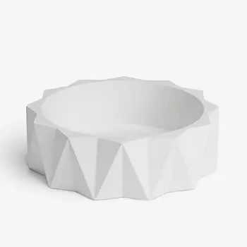 VILLERMO Кашпо "Астра big", для суккулентов, гипс