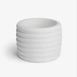 VILLERMO Кашпо "Бублик BIG", для суккулентов, гипс