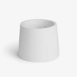 VILLERMO Кашпо "Конус", для суккулентов, гипс