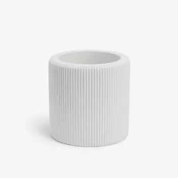 VILLERMO Кашпо "Прованс", для суккулентов, гипс