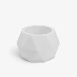 VILLERMO Кашпо "Ромб 3.0", для суккулентов, гипс