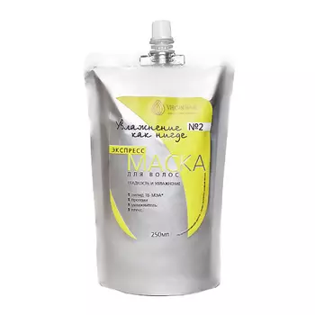 VIRGIN HAIR Экспресс маска №2 Гладкость и увлажнение 250.0