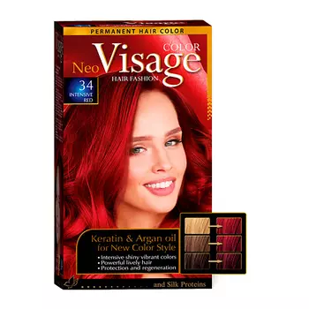 VISAGE COLOR HAIR FASHION Краска для волос Тёмно-пепельно русый Dark Ash Blond 12