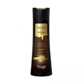 VISAGE COLOR HAIR FASHION Шампунь Кератин Арган SHAMPOO KERATIN & ARGAN 400.0