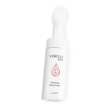 VISELLE Гиалуроновая пенка для умывания VISELLE Detox Cleansing Foam с комплексом DETOXONDRIA