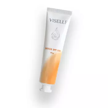 VISELLE Профессиональный солнцезащитный детокс-крем VISELLE DETOX SPF 50+