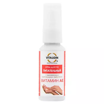 VITA UDIN Крем питательный для рук с витаминами АЕ, антивозрастной 30.0