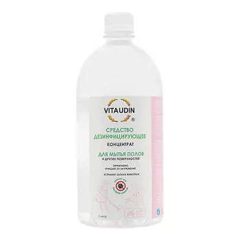 VITA UDIN Средство для мытья пола дезинфицирующее, нейтрализатор запаха 1000.0