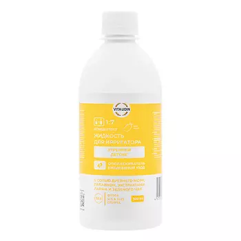 VITA UDIN Жидкость для ирригатора Утренний детокс - ополаскиватель для полости рта 500.0