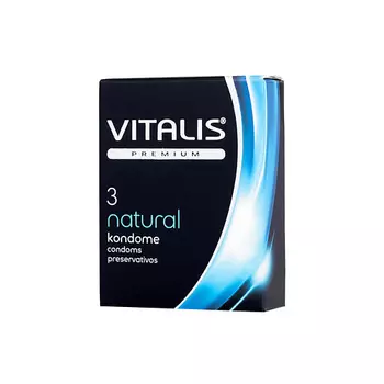 VITALIS Презервативы PREMIUM Natural, Классические 3.0